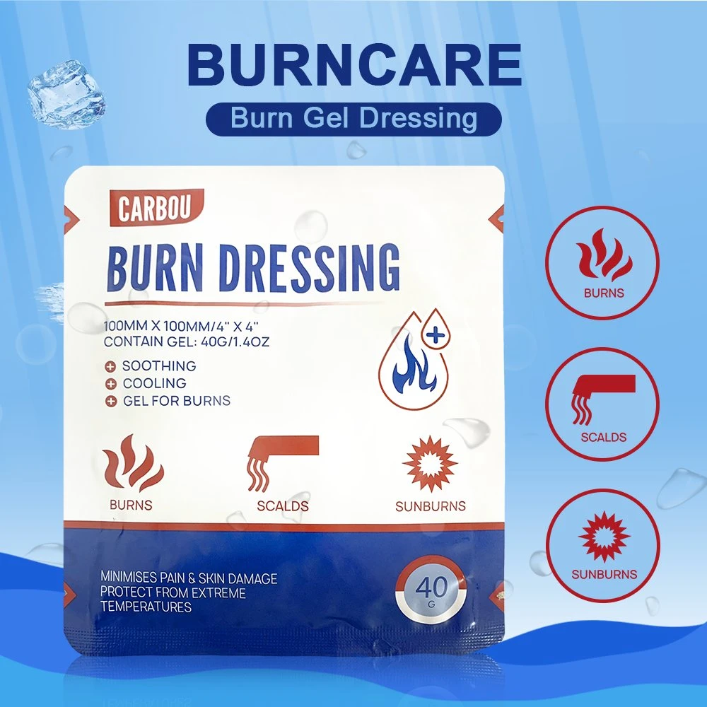 Breathable Sterile Hydrogel Burn Gel Dressing