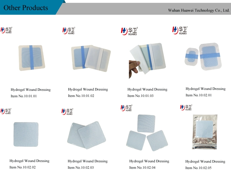 Wholesale Advanced Material Medical Sterilized Waterproof Hydrogel Adhesive Wound Dressing